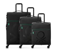 Delsey Paris Ensemble de bagages 'x United Colors of Benetton' noir, Taille One Size