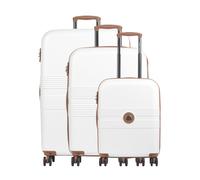 Delsey Paris Flanerie SE Set de valise (4 roues) blanc, ABS,polycarbonate, unisexe