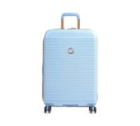 Delsey Paris Freestyle Valise 4 roues bleu, ABS,polycarbonate, unisexe