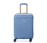 DELSEY Paris - Freestyle - Valise Cabine Rigide 55 cm x 40 cm x 20 cm - roulettes silencieuses - Coque légère et Solide - 35 L - S - Bleu Ciel
