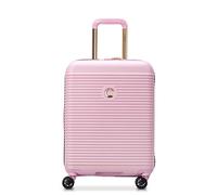 DELSEY Paris - Freestyle - Valise Cabine Rigide 55 cm x 39 cm x 21 cm - 36 L - S Slim - Pivoine