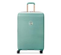 DELSEY PARIS - FREESTYLE - Valise soute - 76x50x32 cm - Amande | Coque rigide & légère, Garantie 3 ans, Serrure TSA, Grande taille XL, Zip securitech® 2, 4 doubles roues, 158 cm max, ABS