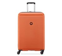 DELSEY PARIS - FREESTYLE - Valise soute - 76x50x32 cm - Rouge | Coque rigide & légère, Garantie 5 ans, Serrure TSA, Grande taille XL, Zip securitech® 2, Matériaux recyclés, 4 doubles roues