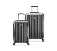 DELSEY PARIS Helium Aero Valise Rigide Extensible avec roulettes pivotantes, Anthracite brossé, 2-Piece Set (21/25), Helium Aero Valise Rigide Extensible avec roulettes pivotantes