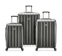 DELSEY PARIS Helium Aero Valise Rigide Extensible avec roulettes pivotantes, Titane, 3-Piece Set (21/25/29), Ensemble de 3 pièces (21/25/29)