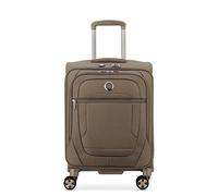 DELSEY PARIS - Helium DLX - Valise Cabine Souple et Fine - 55x40x20 cm - 35 litres - S - Moka
