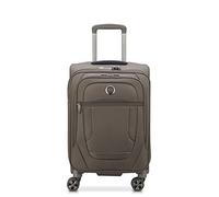 DELSEY PARIS - Helium DLX - Valise Cabine Souple Extensible - 55x35x28 cm - 42 litres - S - Moka