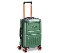 DELSEY PARIS Jeep - JH002B - Valise Cabine Rigide 55 cm x 35 cm x 23 cm - 35 L - Vert Orme