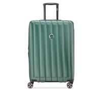 DELSEY PARIS - LONGITUDE - Valise soute - 76x50x33 cm - Vert | Coque rigide & légère, Garantie 10 ans, Serrure TSA, Grande taille XL, Extensible, Zip securitech® 2, 4 doubles roues