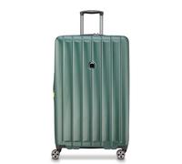 DELSEY PARIS - LONGITUDE - Valise soute - 81x50x32 cm - Vert | Coque rigide & légère, Garantie 10 ans, Grande taille XXL, Extensible, Matériaux recyclés, 4 doubles roues, Doublure amovible