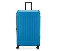 Delsey Valise trolley Lutece SE 79 cm soufflet d'extension 4 roulettes Bleu