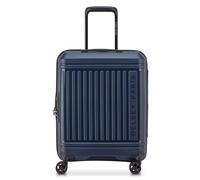 Delsey Paris Lutece Se 4 roulettes Trolley de cabine 55 cm avec soufflet d'extension bleu