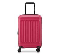 Delsey Paris Lutece Se 4 roulettes Trolley de cabine 55 cm avec soufflet d'extension rose