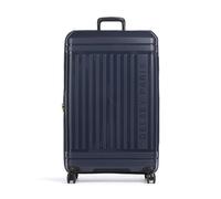 Delsey Valise à roulettes Lutece SE Soute extensible 4 roues Bleu marine L 79 cm