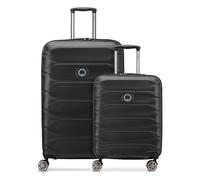 Delsey Paris Meteor 4 roues Set de valises 2 pièces avec soufflet d'extension noir