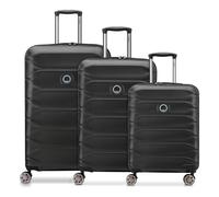 Delsey Paris Meteor 4 roues Set de valises 3 pièces avec soufflet d'extension gris