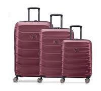 Delsey Paris Meteor 4 roues Set de valises 3 pièces '"avec soufflet d''extension"' rouge