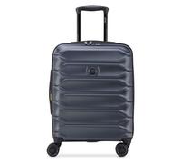 Delsey Paris Meteor 4 roues Valise cabine 55 cm avec soufflet d'extension bleu