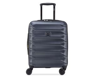 Delsey Paris Meteor 4 roues Valise cabine 55 cm '"avec soufflet d''extension"' bleu