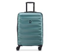 Delsey Paris Meteor 4 roues Valise cabine 68 cm avec soufflet d'extension bleu pétrole