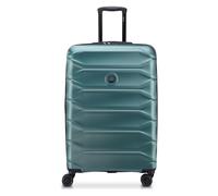 Delsey Paris Meteor 4 roues Valise cabine L 78 cm avec soufflet d'extension bleu pétrole