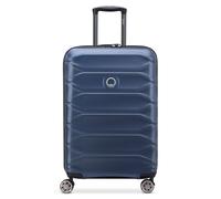 Delsey Paris Meteor 4 roulettes Trolley 68 cm avec soufflet d'extension bleu