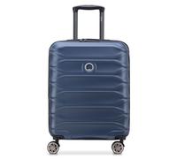Delsey Paris Meteor 4 roulettes Trolley de cabine 55 cm avec soufflet d'extension bleu