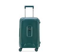 DELSEY Paris - MONCEY - Valise Cabine Rigide Matière Recy et Recyclable - 55x35x25 cm - 38 litres - S - Vert