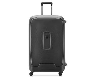 DELSEY Paris - MONCEY - Valise Cabine Rigide Slim - 55x40x20 cm - 36 litres - XS - Noir