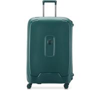 DELSEY Paris - MONCEY - Valise Grande Taille Rigide Matière Recyclée et Recyclable - 76x52x30 cm - 97 litres - L - Vert