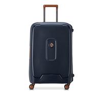 DELSEY Paris - MONCEY - Valise Moyenne Rigide Matière Recy et Recyclable - 69x47x28 cm - 73 litres - M - Bleu Encre