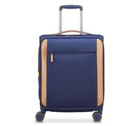 Delsey Paris Montmartre 3 4 roulettes Trolley de cabine 55 cm avec soufflet d'extension bleu