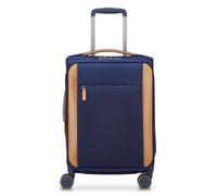 Delsey Paris Montmartre 3 4 roulettes Trolley de cabine 55 cm avec soufflet d'extension bleu
