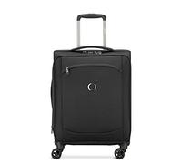 DELSEY PARIS - MONTMARTRE AIR 2.0 - Valise cabine soft extensible slim recycle - 4 doubles roues - 55x40x20cm - S - Noir