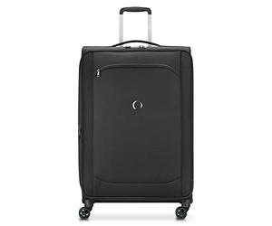 DELSEY PARIS - MONTMARTRE AIR 2.0 - Valise soft extensible - 4 doubles roues - 78x49x31cm - XL - Noir