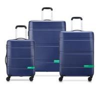 DELSEY PARIS - NOW HARDSIDE - Set de 3 valises rigides 55cm/ 66cm/ 76cm - Bleu marine Bleu marine G