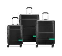 DELSEY PARIS - NOW HARDSIDE - Set de 3 valises rigides 55cm/ 66cm/ 76cm - Noir