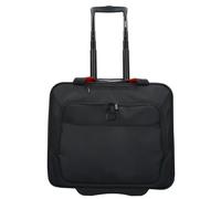 Delsey Trolley cabine souple Parvis Plus – 38x44x20 cm – 30 litres – S – Noir