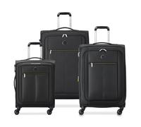 Delsey Paris Pin Up 6 4 roulettes Set de valises 3 pièces avec soufflet d'extension noir