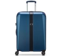 Delsey Paris Promenade Hard 2.0 4 roues Valise cabine 66 cm avec soufflet d'extension bleu