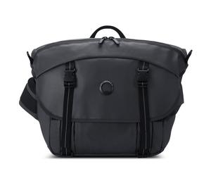 Delsey Paris Raspail Sac à bandoulière 46 cm Compartiment pour ordinateur portable noir