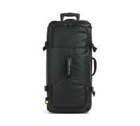 Delsey Paris Raspail Sac de voyage à roulettes noir, polyester recyclé, unisexe