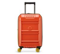 Delsey Paris Rempart 2.0 4 roulettes Trolley de cabine 55 cm avec soufflet d'extension orange