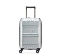 Delsey Paris Rempart 2.0 4 roulettes Trolley de cabine 55 cm avec soufflet d'extension blanc