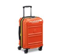DELSEY PARIS Rempart Valise Rigide Extensible avec roulettes pivotantes, Orange, Carry-on 19 inch, Rempart Valise Rigide Extensible avec roulettes pivotantes