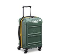 DELSEY PARIS Rempart Valise Rigide Extensible avec roulettes pivotantes, Vert Militaire, Carry-on 19 inch, Rempart Valise Rigide Extensible avec roulettes pivotantes