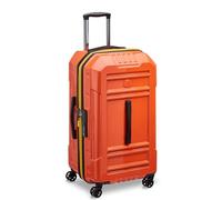 DELSEY Paris - REMPART - Valise soute Rigide 73 cm x 41 cm x 37 cm - 88 L - XL - Orange