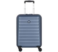 TROLLEY DELSEY Segur 2.0 Trolley Slim 55 Cm 4 Roues Doubles Bleu Pic Bleu 260168