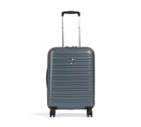 TROLLEY DELSEY Segur 2.0 Trolley Slim 55 Cm 4 Roues Doubles Bleu Pic Bleu 260168