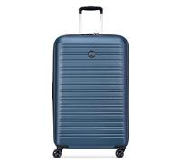 Delsey Segur 2.0 Valise 4 roues bleu métallique